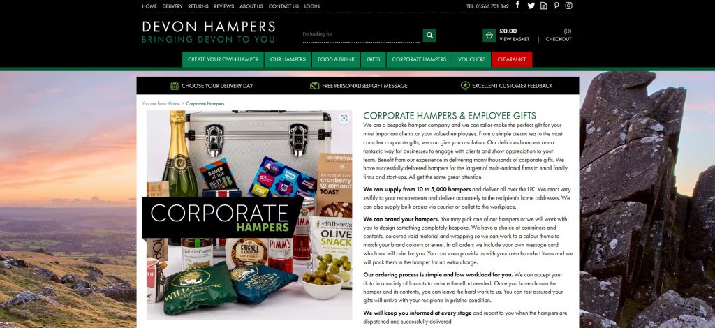 Devon Hampers Corporate Gifts