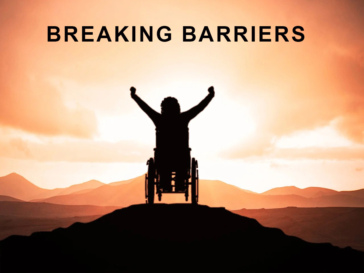 Breaking Barriers - Person In Wheelchair