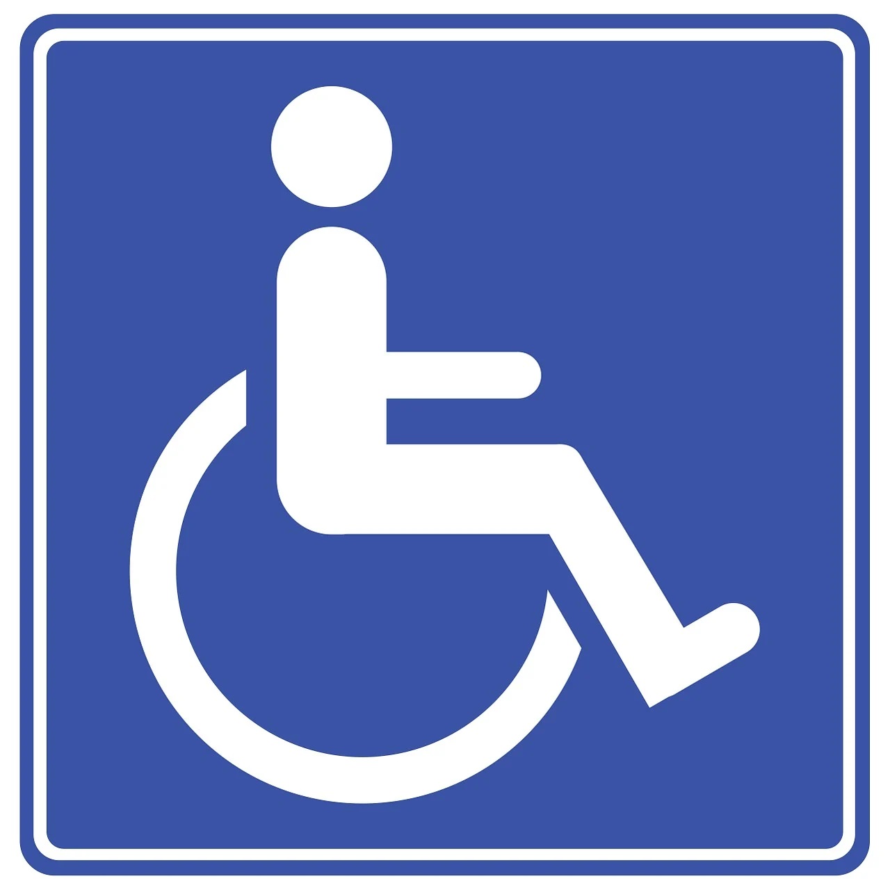 Access Blue Badge Disability Sign