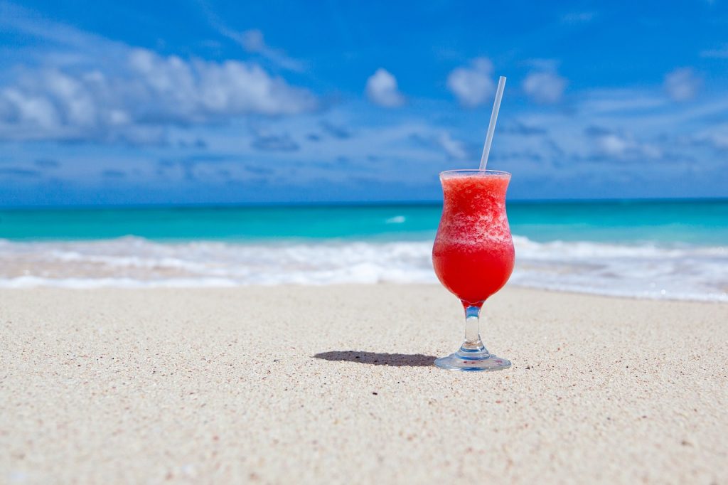 Beach, Cocktail on the Sand.