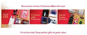 Boots Christmas Banner AD 2024