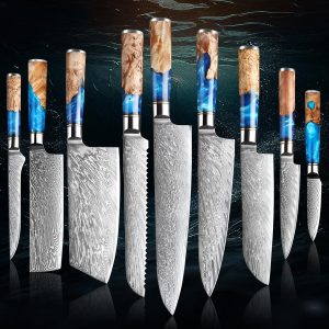 Sakuto Set Of Japanese Kitchen Knives