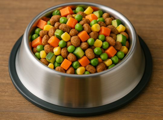 Bowl of Pet Food: Image Credit: AI-generated by Microsoft Copilot (2025)