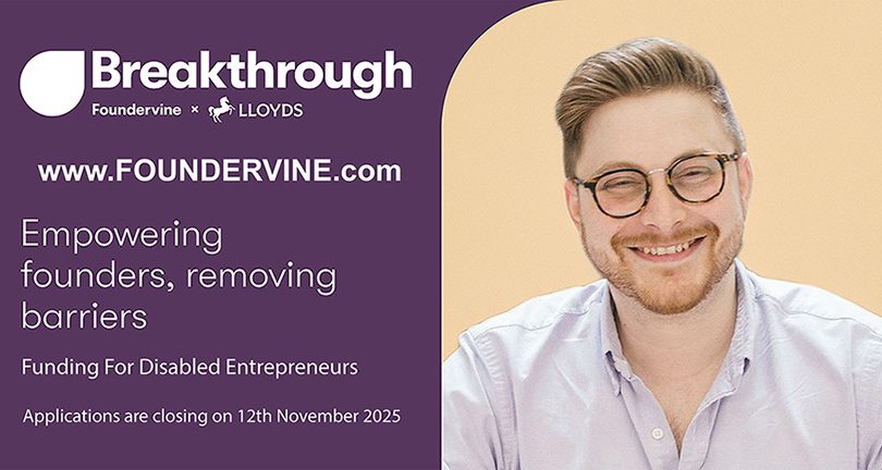 Breakthrough Banner Ad. Foundervine Breakthrough Launch For Startups Image Source: https://foundervine.typeform.com/to/CxhorMbT?utm