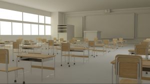 Image Description: A room with desks and chairs. Image Source: https://unsplash.com/photos/a-room-with-desks-and-chairs-MaEw1-OrxZo?utm_source=unsplash&utm_medium=referral&utm_content=creditCopyText Image Credit: Emmanuel Edward: https://unsplash.com/@tbonz