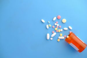 Photo by Towfiqu barbhuiya: https://www.pexels.com/photo/medicine-pills-on-the-blue-background-9155926/