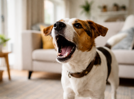 Dog Barking inside a neighbours house. Image Credit UK Website Designers. Copyright 2026.