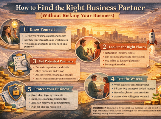 Business Partner Infographic Featured Image. Image Credit: UK Website Designers Group. Copyright 2026.