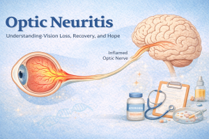 Optic Neuritis Featured Image: Image Credit: The UK Website Designers Group. Copyright 2026.