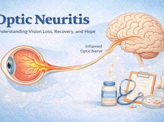 Optic Neuritis Featured Image: Image Credit: The UK Website Designers Group. Copyright 2026.