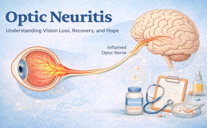 Optic Neuritis Featured Image: Image Credit: The UK Website Designers Group. Copyright 2026.