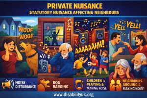 Private Nuisance Infographic, Featured Image. Image Credit: The UK Website Designers Group. Copyright 2026.