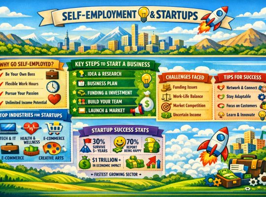 Startups Infographic. Copyright UK Website Designers Group 2026 All Rights Reserved.