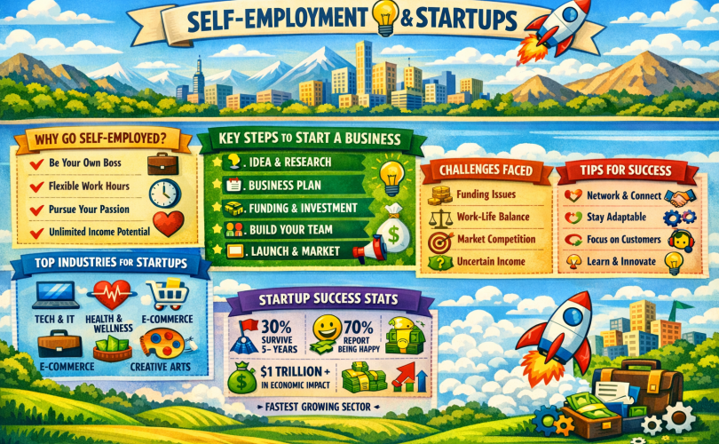 Startups Infographic. Copyright UK Website Designers Group 2026 All Rights Reserved.