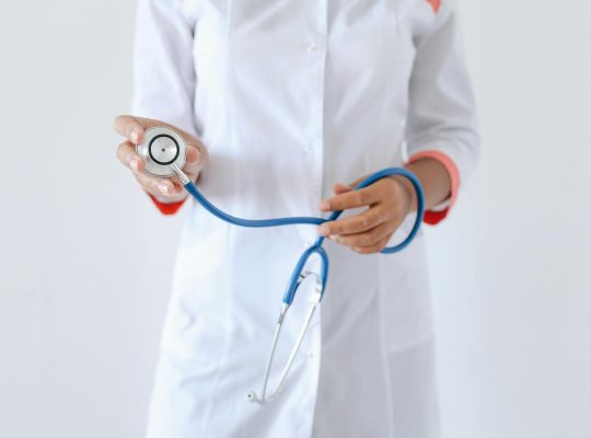 Person Holding a Blue and Silver Stethoscope · Free Stock Photo Image Source: https://www.pexels.com/photo/person-holding-a-blue-and-silver-stethoscope-5234501/ Image Credit: Photo by Polina Tankilevitch: https://www.pexels.com/photo/person-holding-a-blue-and-silver-stethoscope-5234501/