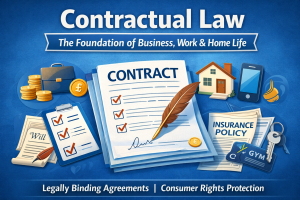 Contractual Law Featured Image. Image Credit: The UK Website Designers Group. Copyright 2026