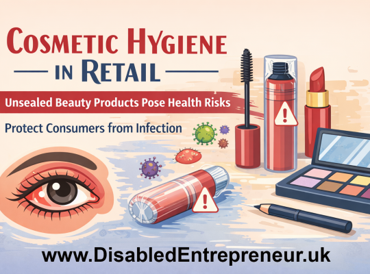 Cosmetic Hygiene Featured Image. Image Credit: The UK Website Designers Group. Copyright 2026