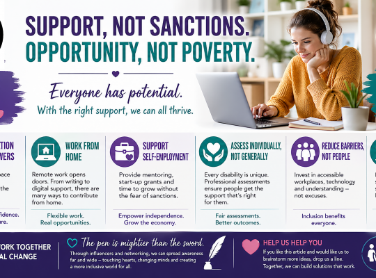 Empowering People Back To Work. Featured Image. Image Credit: The UK Website Designers Group. Copyright 2026