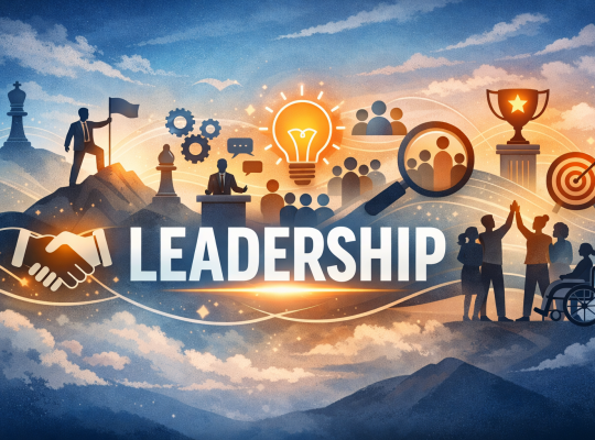 Leadership Featured Image. Image Credit: The UK Website Designers Group. Copyright 2026