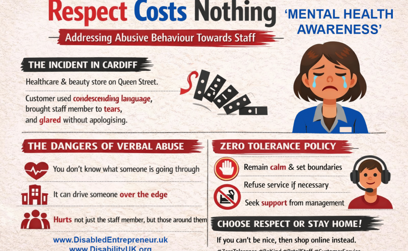 Respect Costs Nothing Featured Image. Image Credit: The UK Website Designers Group. Copyright 2026