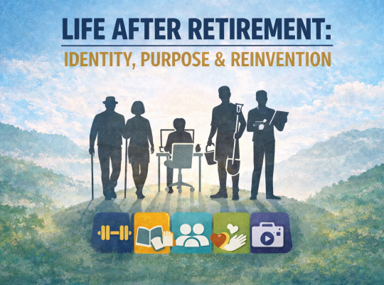 Retirement Featured Image. Image Credit: The UK Website Designers Group. Copyright 2026