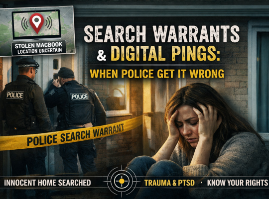 Search Warrants Featured Image. Image Credit: The UK Website Designers Group. Copyright 2026