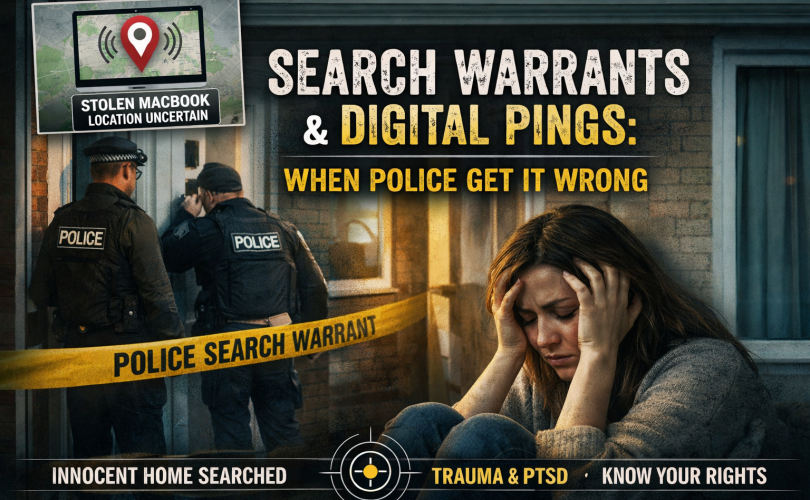Search Warrants Featured Image. Image Credit: The UK Website Designers Group. Copyright 2026