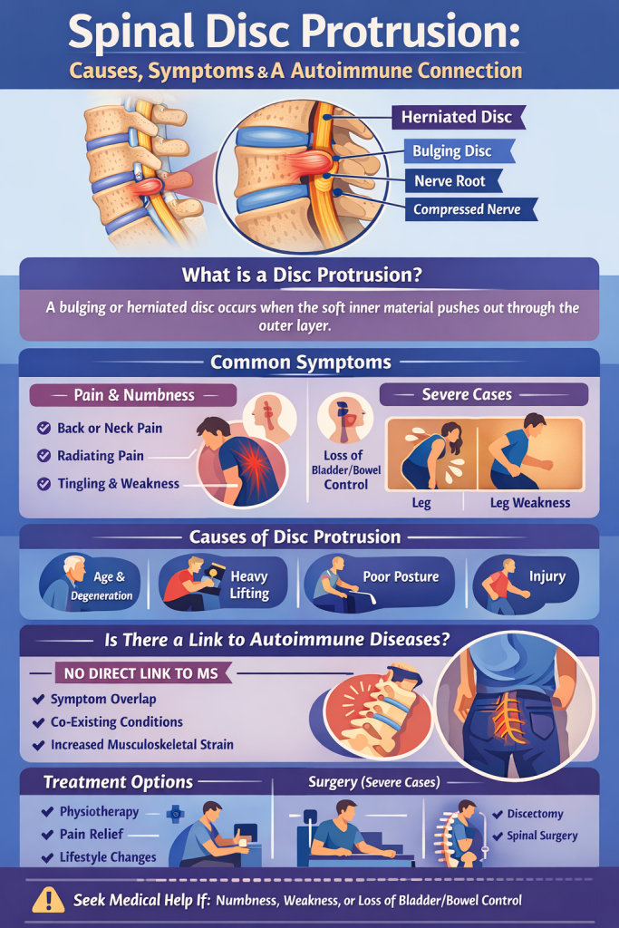 Spinal Disk. Infographic. Image Credit: UK Website Designer Group. Copyright 2026.