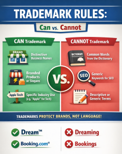 Trademark Infographic. Image. Image Credit UK Website Designers Group. Copyright 2026