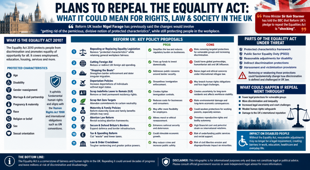 Equality Act Repeal. Featured Image. Image Credit: The UK Website Designers Group. Copyright 2026