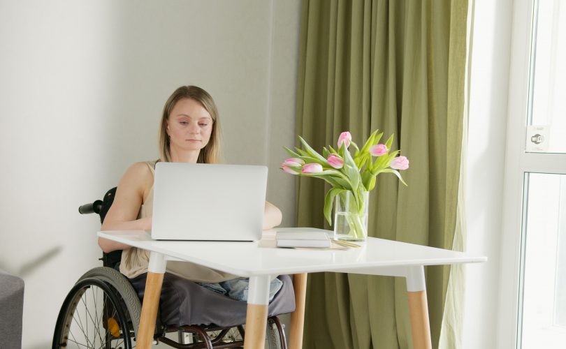 Image Description: A woman using a laptop Image Credit: Artem Podrez https://www.pexels.com/@artempodrez/ Image Source: https://www.pexels.com/photo/a-woman-using-a-laptop-7495753/