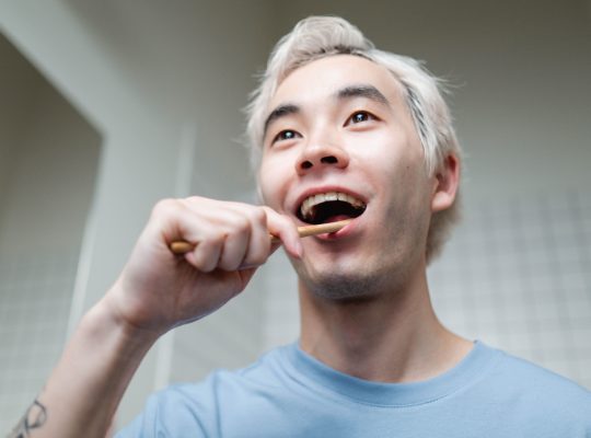 Image Description: Man Brushing His Teeth Image Credit: Ron Lach: https://www.pexels.com/@ron-lach/ Image Source: https://www.pexels.com/photo/man-brushing-his-teeth-8160476/