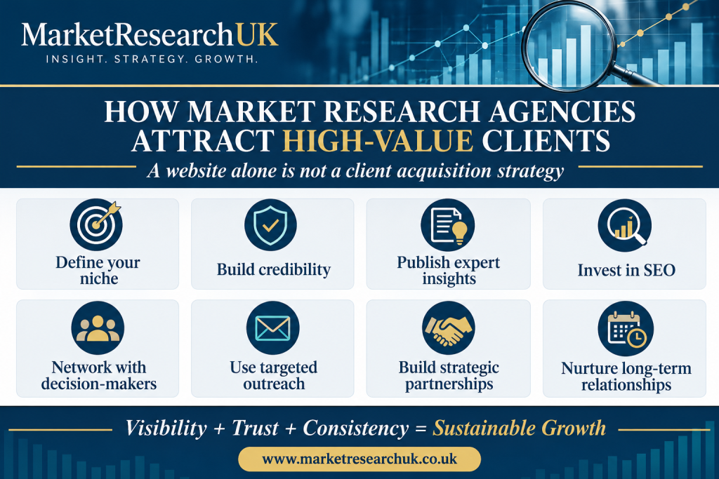 Market Research UK Infographic. Copyright UK Website Designers Group 2026